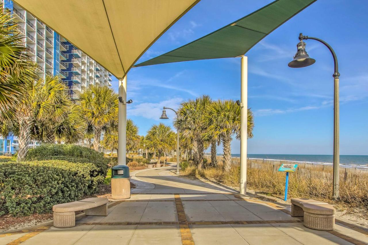 Beachfront Family Condo With View And Pool Access Myrtle Beach Zewnętrze zdjęcie