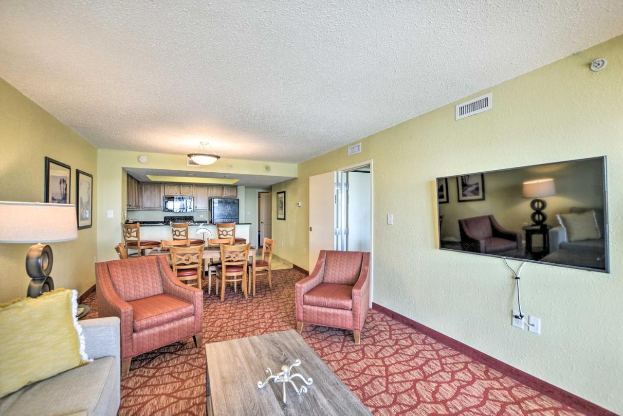 Beachfront Family Condo With View And Pool Access Myrtle Beach Zewnętrze zdjęcie